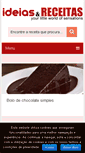 Mobile Screenshot of ideiasereceitas.com